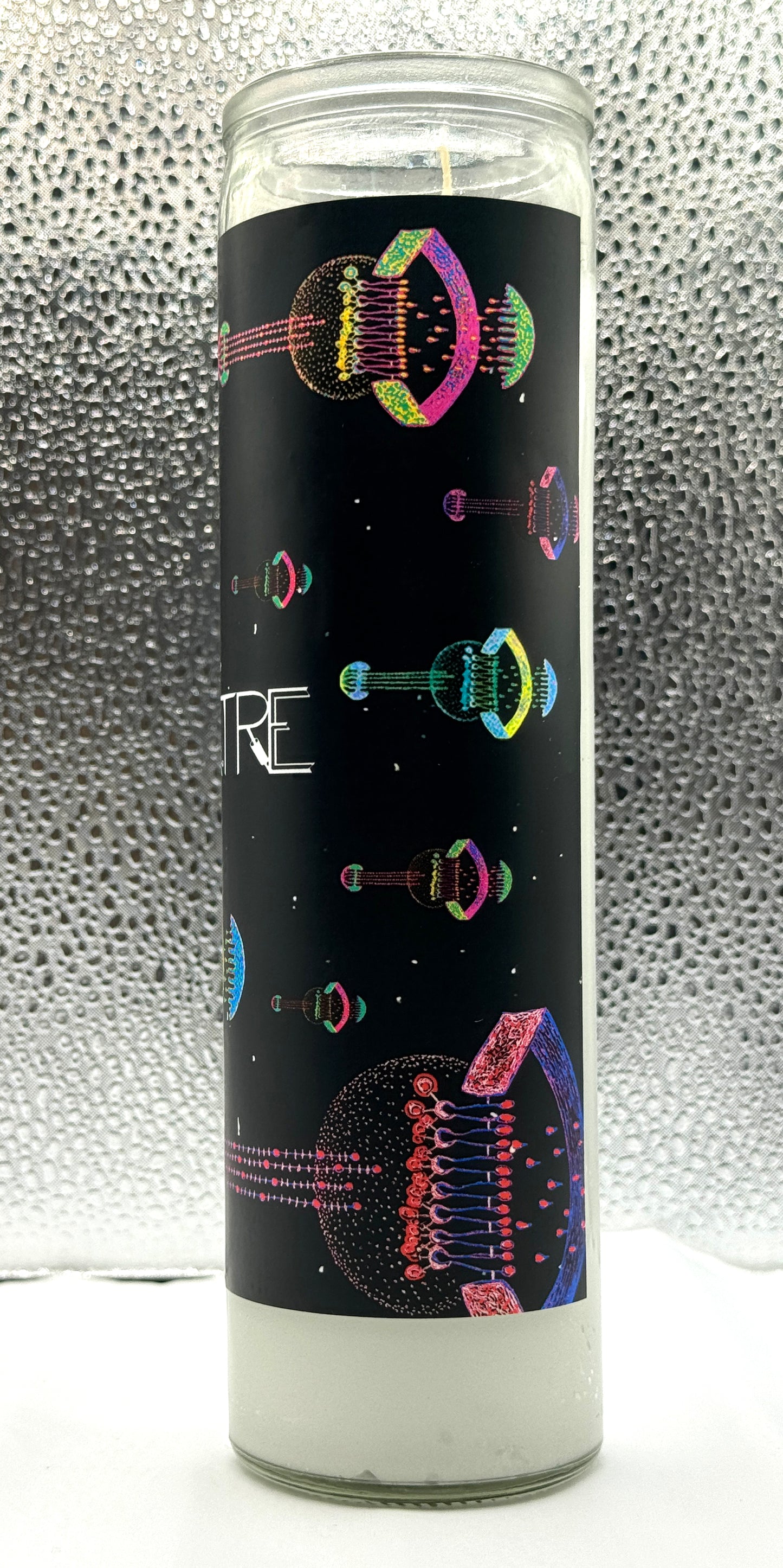Spaceships Candle